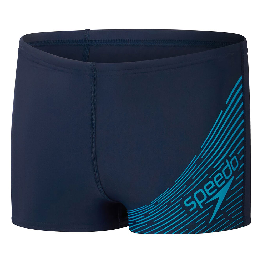 Speedo Medley Logo Swimming Boxer Blau 13-14 Years Junge von Speedo