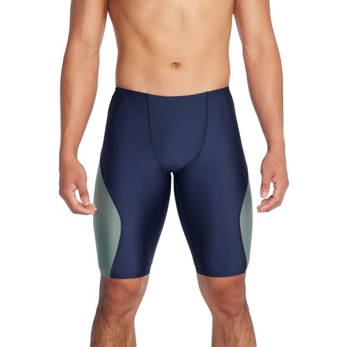 Speedo Men's Eco Splice Jammer Swimsuit Soft Olive von Speedo