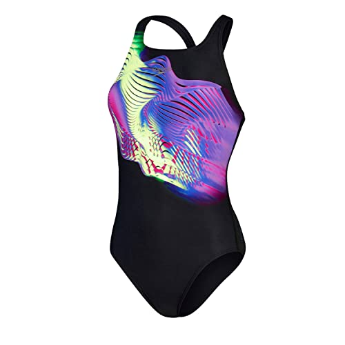 Speedo Placement Digital Medalist Badeanzug Damen von Speedo