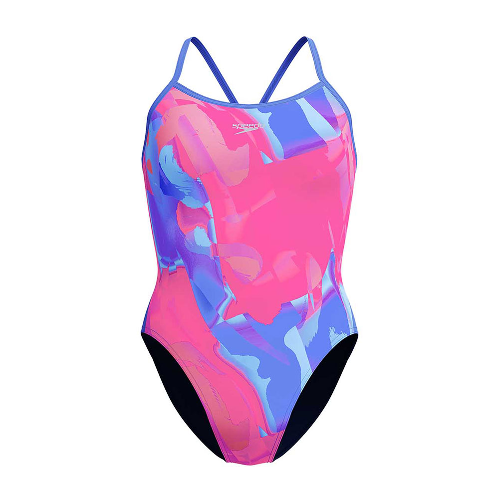 Speedo Placement Digital Turnback Swimsuit Rosa 38 Frau Speedo Placement Digital Turnback Swimsuit Rosa 38 Frau von Speedo