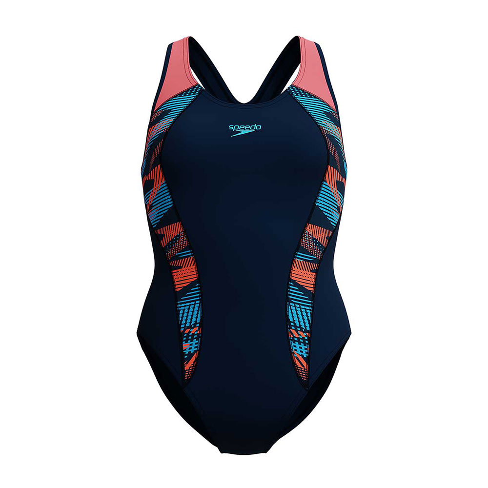Speedo Placement Laneback Swimsuit 34 Frau Speedo Placement Laneback Swimsuit 34 Frau von Speedo