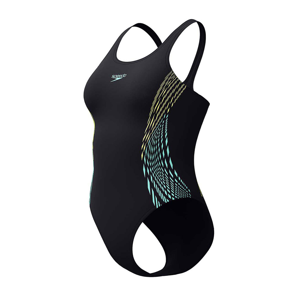 Speedo Placement Muscleback Swimsuit Schwarz 32 Frau Speedo Placement Muscleback Swimsuit Schwarz 32 Frau von Speedo
