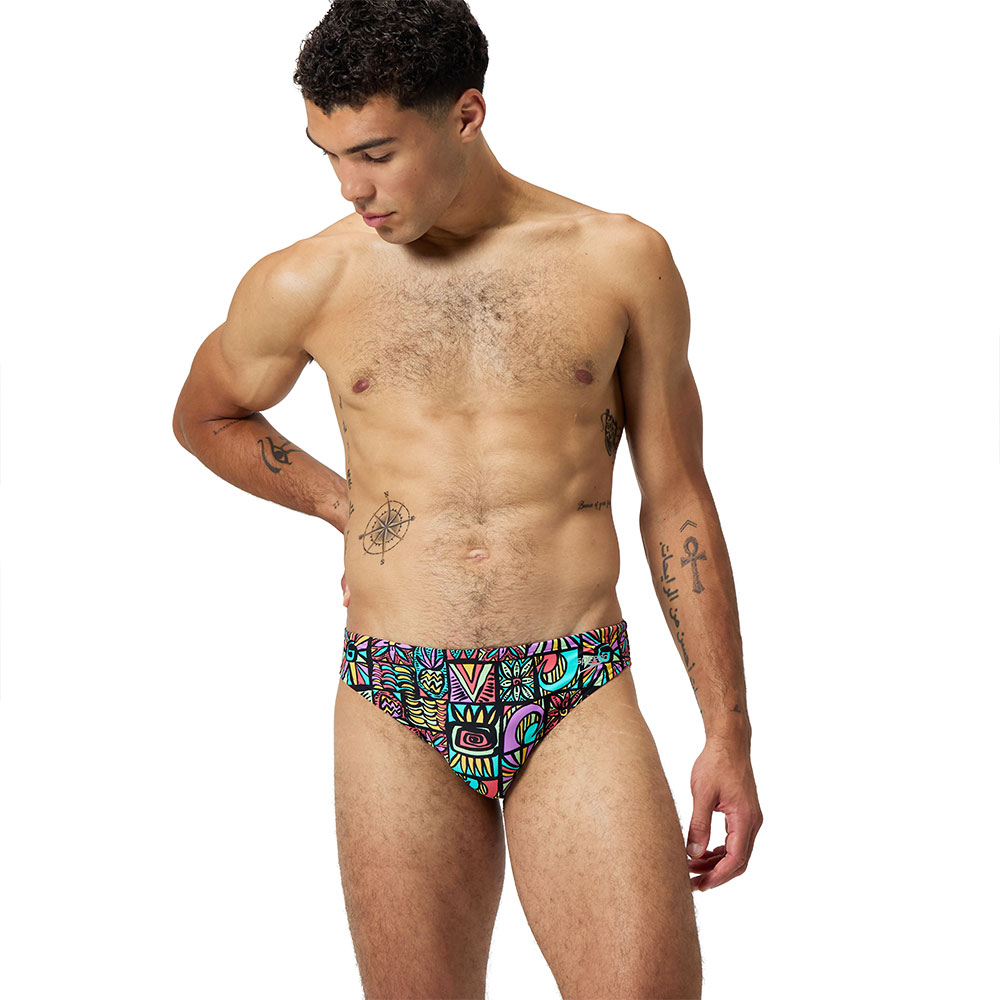 Speedo Print Beachstar 2´´ Swimming Brief Mehrfarbig UK 34 Mann Speedo Print Beachstar 2´´ Swimming Brief Mehrfarbig UK 34 Mann von Speedo