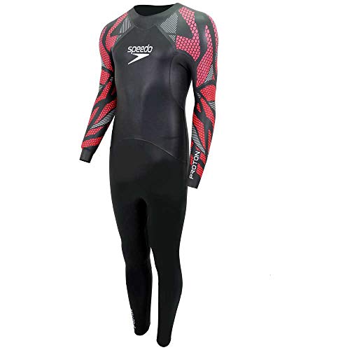 Speedo Herren Proton Male Fullsuit Neoprenanzug, Schwarz/Blau, M Speedo Herren Proton Male Fullsuit Neoprenanzug, Schwarz/Blau, M von Speedo