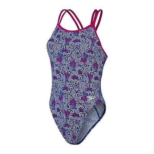 Speedo S64104793 Badeanzug für Damen, bunt, Estándar von Speedo