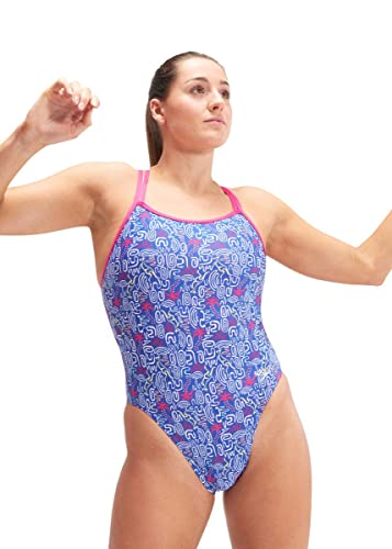 Speedo S64104795 Badeanzug für Damen, bunt, Estándar von Speedo