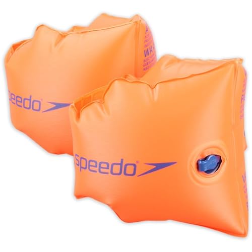 Speedo Unisex Kinder Armbands J Schwimmflügel , Orange, 12+ von Speedo