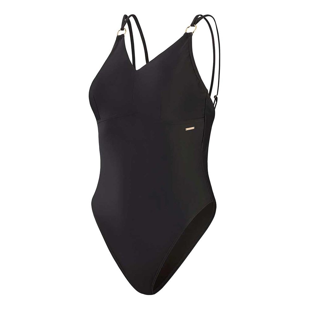 Speedo Shaping Strappy Swimsuit Schwarz UK 32 Frau von Speedo