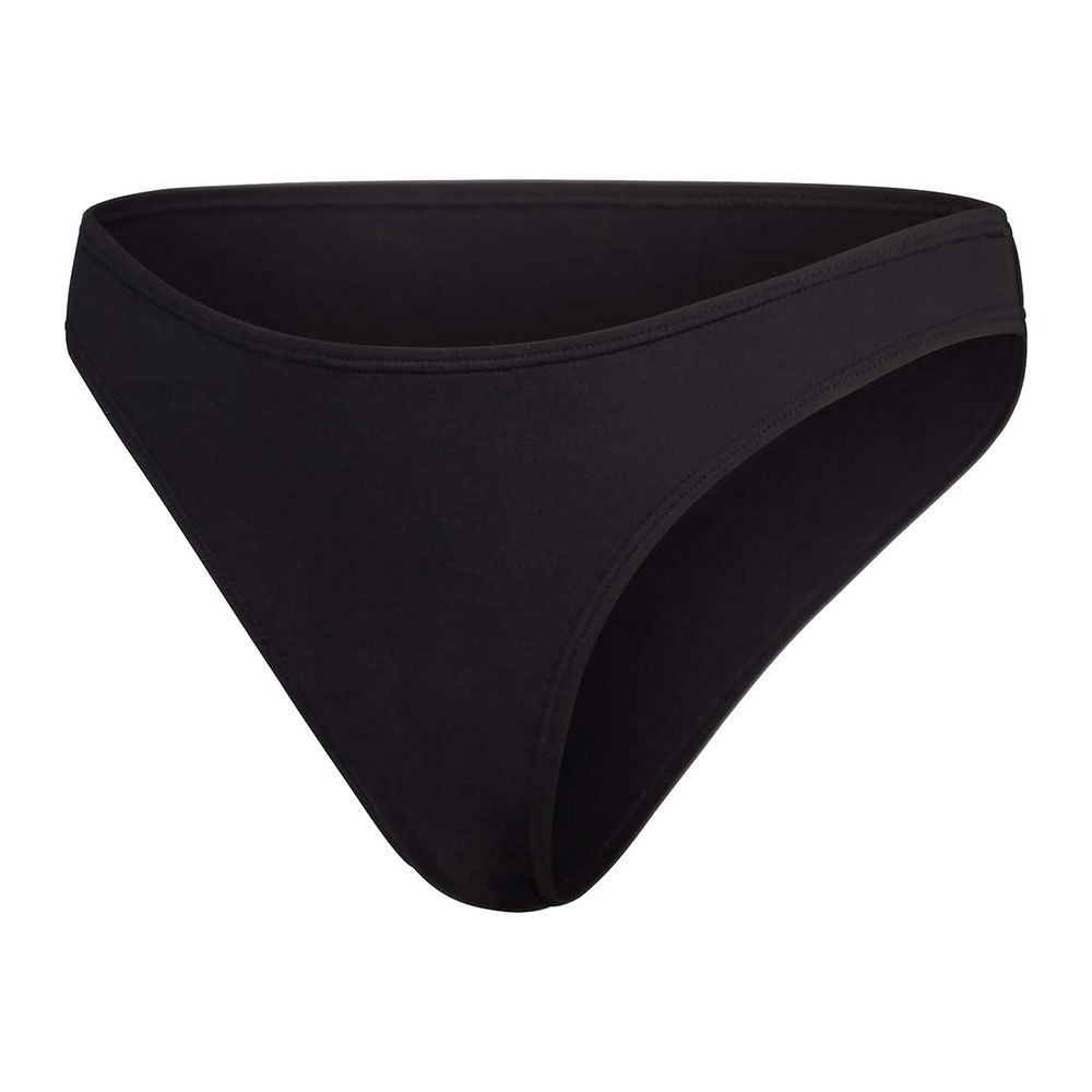 Speedo Solid Scoop Bikini Bottom Schwarz M Frau von Speedo