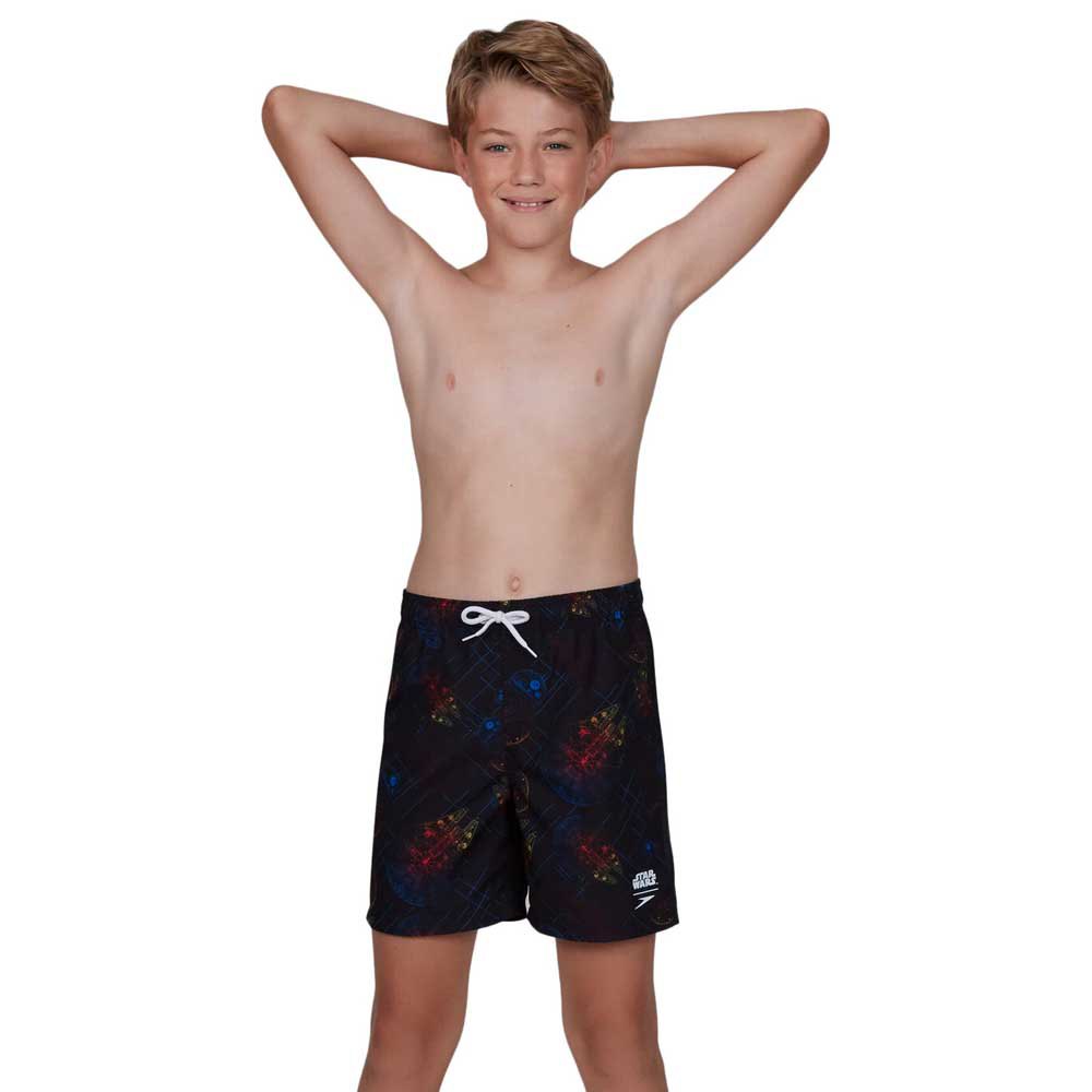 Speedo Star Wars Allover 15´´ Swimming Shorts Schwarz 12-13 Years Junge von Speedo