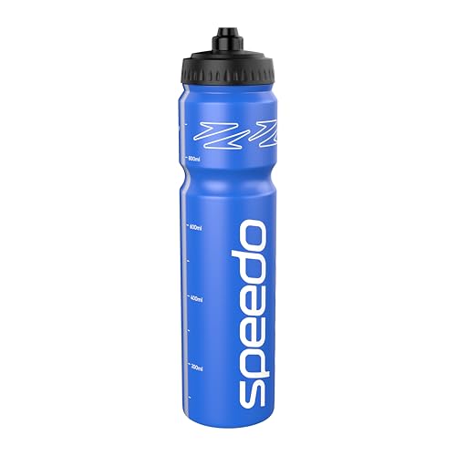 Speedo 1-Liter-Wasserflasche | Ergonomisches Design für Unisex Erwachsene, Bondi Blau, ONESZ Speedo 1-Liter-Wasserflasche | Ergonomisches Design für Unisex Erwachsene, Bondi Blau, ONESZ von Speedo