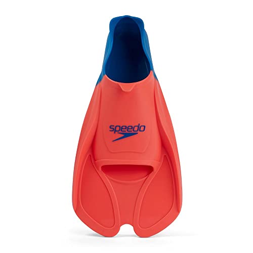 Speedo Unisex Erwachsene Biofuse TF Training Fin, Orange/Blau, 11-12 von Speedo