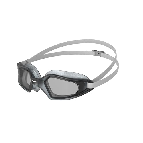 Speedo Unisex Hydropulse Swimming Goggle | Comfortable Fit | Adjustable Design, White/Elephant/Light Smoke, One Size Speedo Unisex Hydropulse Swimming Goggle | Comfortable Fit | Adjustable Design, White/Elephant/Light Smoke, One Size von Speedo
