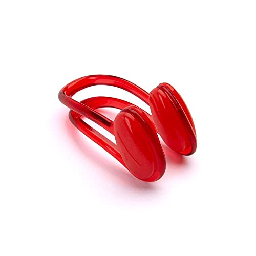 Speedo Unisex Erwachsene Universal Nose Schwimm Nasenclip, Rot, Einheitsgröße von Speedo