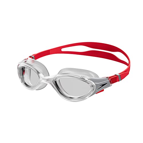 Speedo Unisex Erwachsene Biofuse.2.0 Schwimmbrille, Rot, Einheitsgröße von Speedo