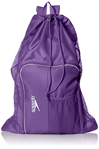 Speedo Unisex-Erwachsene Deluxe Ventilator Mesh Equipment Bag Prism Violet von Speedo