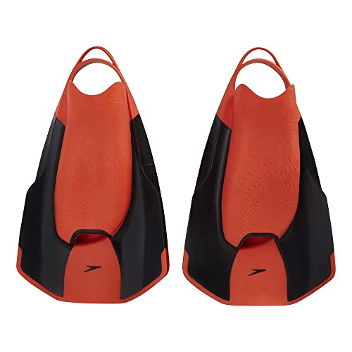 Speedo Unisex Erwachsene Fastskin Kickfin Kick Fin, Schwarz/Siren Rot, 3-4 Speedo Unisex Erwachsene Fastskin Kickfin Kick Fin, Schwarz/Siren Rot, 3-4 von Speedo