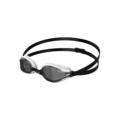 Speedo Unisex Fastskin Speedsocket 2 Swimming Goggles | Competitive Racing Goggles | Anti-Fog | Anti-Leak, Black/White/Smoke, One Size Speedo Unisex Fastskin Speedsocket 2 Swimming Goggles | Competitive Racing Goggles | Anti-Fog | Anti-Leak, Black/White/Smoke, One Size von Speedo