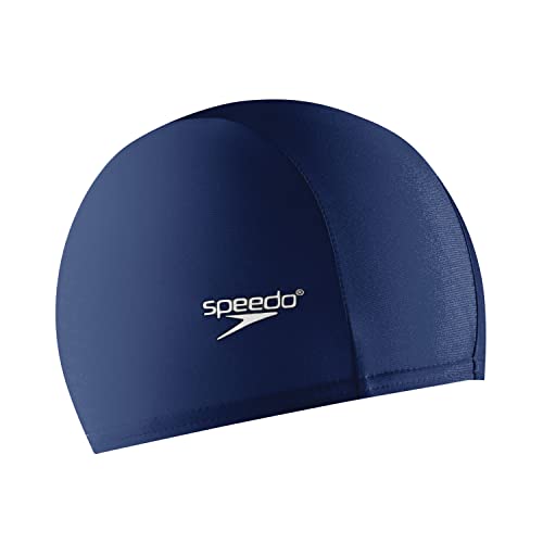 Speedo Unisex-Erwachsene Komfort Badekappe Stoff, Navy, One Size Speedo Unisex-Erwachsene Komfort Badekappe Stoff, Navy, One Size von Speedo