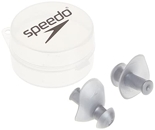Speedo Unisex-Erwachsene Schwimmtraining Ergo Ohrstöpsel, Silber Speedo Unisex-Erwachsene Schwimmtraining Ergo Ohrstöpsel, Silber von Speedo