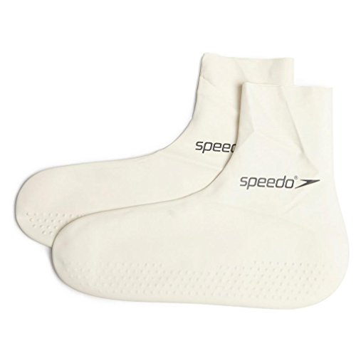 Speedo Unisex Erwachsene Latex Sock Socke, Weiss Schwarz, S Speedo Unisex Erwachsene Latex Sock Socke, Weiss Schwarz, S von Speedo