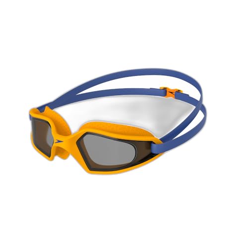 Speedo Junior Hydropulse Swimming Goggle | Comfortable Fit | Adjustable Design | Anti-Fog | Anti-Leak, Ultrasonic/Mango/Smoke, One Size Speedo Junior Hydropulse Swimming Goggle | Comfortable Fit | Adjustable Design | Anti-Fog | Anti-Leak, Ultrasonic/Mango/Smoke, One Size von Speedo