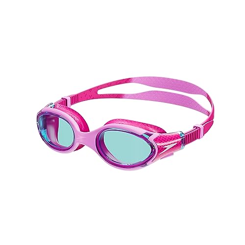 Speedo Unisex Kinder Biofuse 2.0 Schwimmbrille, Flamingorosa/Electric Pink/Blau, One Size Speedo Unisex Kinder Biofuse 2.0 Schwimmbrille, Flamingorosa/Electric Pink/Blau, One Size von Speedo
