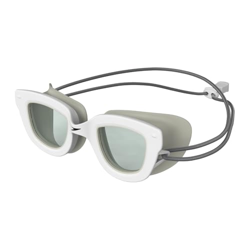 Speedo Unisex Kinder Sunny G Seasiders Schwimmbrille, Weiß/Grau, One Size Speedo Unisex Kinder Sunny G Seasiders Schwimmbrille, Weiß/Grau, One Size von Speedo