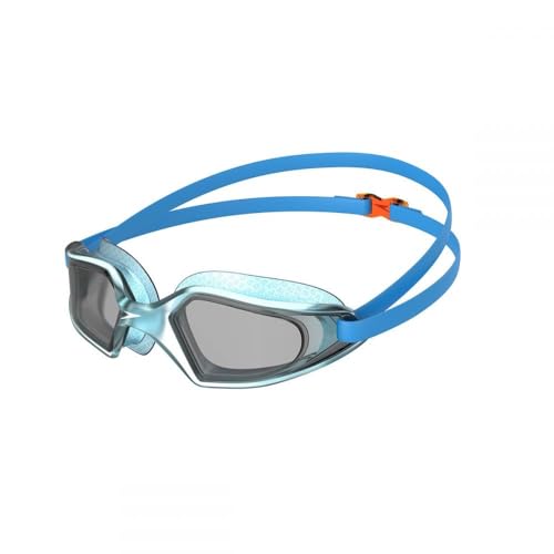 Speedo Junior Hydropulse Swimming Goggle | Comfortable Fit | Adjustable Design | Anti-Fog | Anti-Leak, Pool Blue/Mango/Light Smoke, One Size Speedo Junior Hydropulse Swimming Goggle | Comfortable Fit | Adjustable Design | Anti-Fog | Anti-Leak, Pool Blue/Mango/Light Smoke, One Size von Speedo
