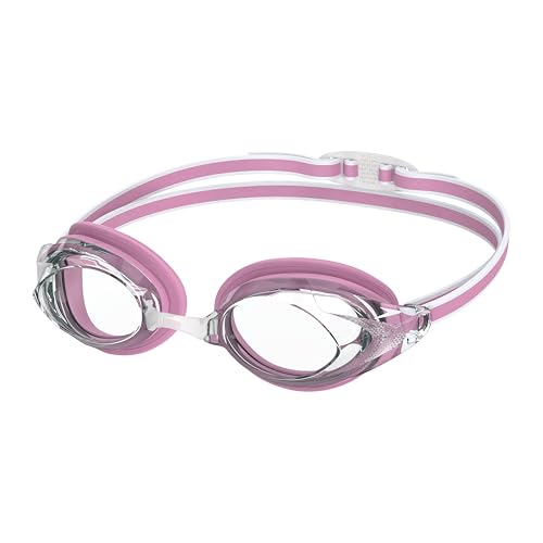 Speedo Vanquisher 3.0 Schwimmbrille für Damen, Funny Pink/Clear, One Size Speedo Vanquisher 3.0 Schwimmbrille für Damen, Funny Pink/Clear, One Size von Speedo