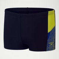 Tauch-Aquashorts für Jungen Marineblau/Gelb von Speedo