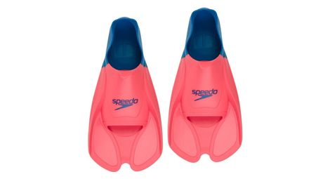 speedo biofuse schwimmflossen pink   blau von Speedo