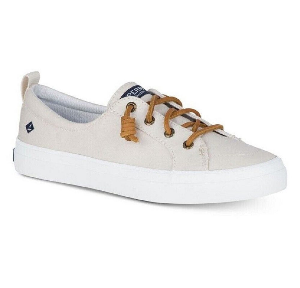 Sperry Crest Vibe Canvas Oat Damen Sneaker Halbschuhe Schnürschuhe STS83794 Sneaker von Sperry