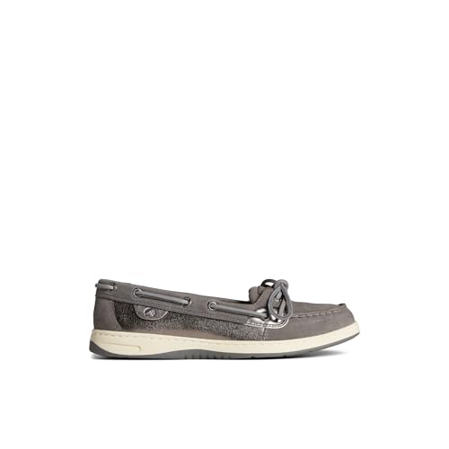 Sperry Damen Angelfish Bootsschuh, Dunkelgrau Metallic, 39, Dunkelgrau-Metallic, 37 EU von Sperry