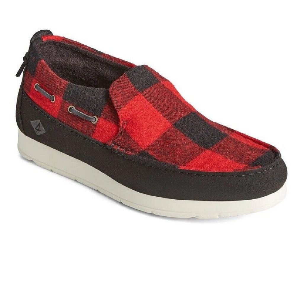 Sperry Moc-Sider Buffalo Check Herren Sneaker Halbschuhe Slip On STS23720 Mokassin von Sperry