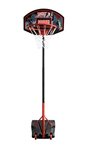 Basketballständer fahrbar - Ringhöhe höhenverstellbar von138 bis 220 cm - Basketball Korb mobil Basketballständer fahrbar - Ringhöhe höhenverstellbar von138 bis 220 cm - Basketball Korb mobil von Spetebo
