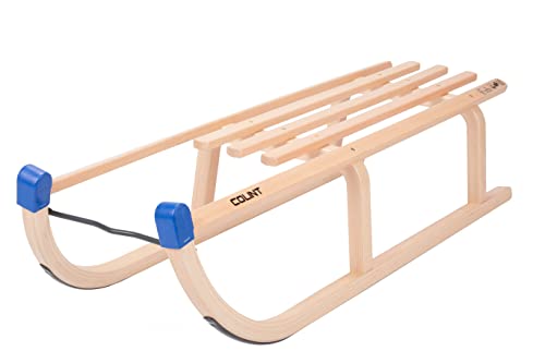 COLINT Holzschlitten Davos - 100 cm - Holz Rodelschlitten TÜV geprüft - klassischer Kinderschlitten aus Buchenholz COLINT Holzschlitten Davos - 100 cm - Holz Rodelschlitten TÜV geprüft - klassischer Kinderschlitten aus Buchenholz von Spetebo