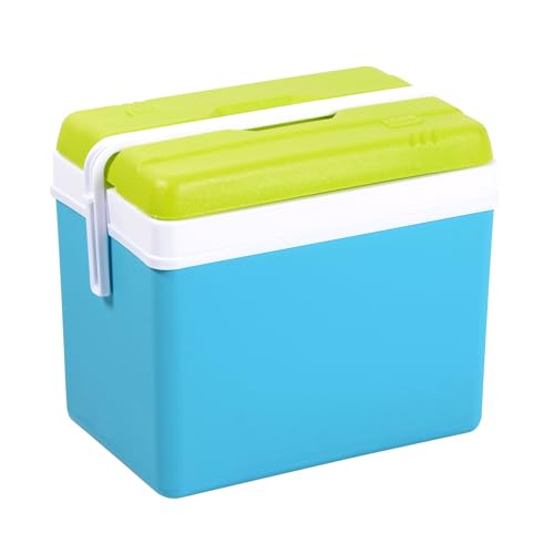 Kühlbox aus Kunststoff 24 Liter - türkis - Outdoor Thermobox mit Tragegriff - Kühltasche Isoliertasche Thermo Behälter für Camping Picknick Festival Garten Kühlbox aus Kunststoff 24 Liter - türkis - Outdoor Thermobox mit Tragegriff - Kühltasche Isoliertasche Thermo Behälter für Camping Picknick Festival Garten von Spetebo