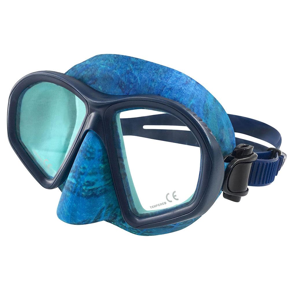 Spetton Matt Spearfishing Mask Blau,Schwarz von Spetton