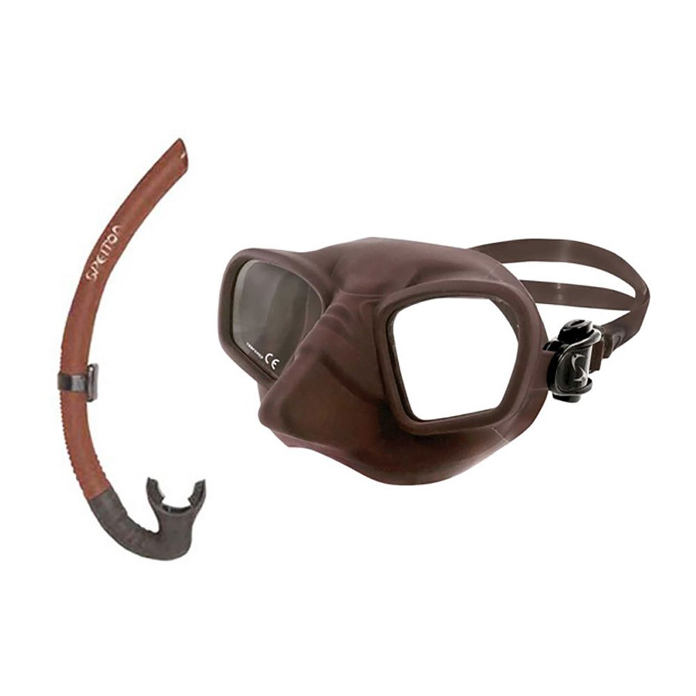 Spetton Mattbrown Camo Mattbrown Schnorchelset Spetton Mattbrown Camo Mattbrown Schnorchelset von Spetton
