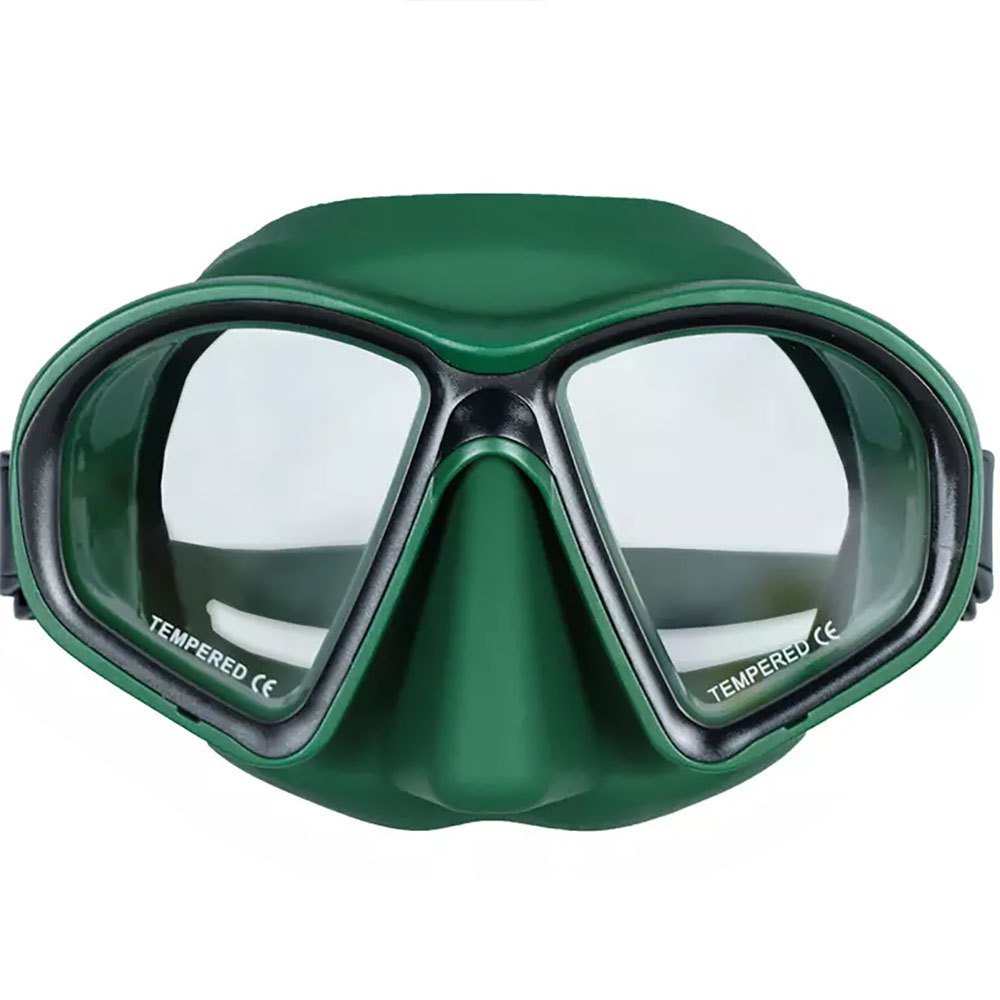 Spetton Mattgreen Spearfishing Mask Grün von Spetton