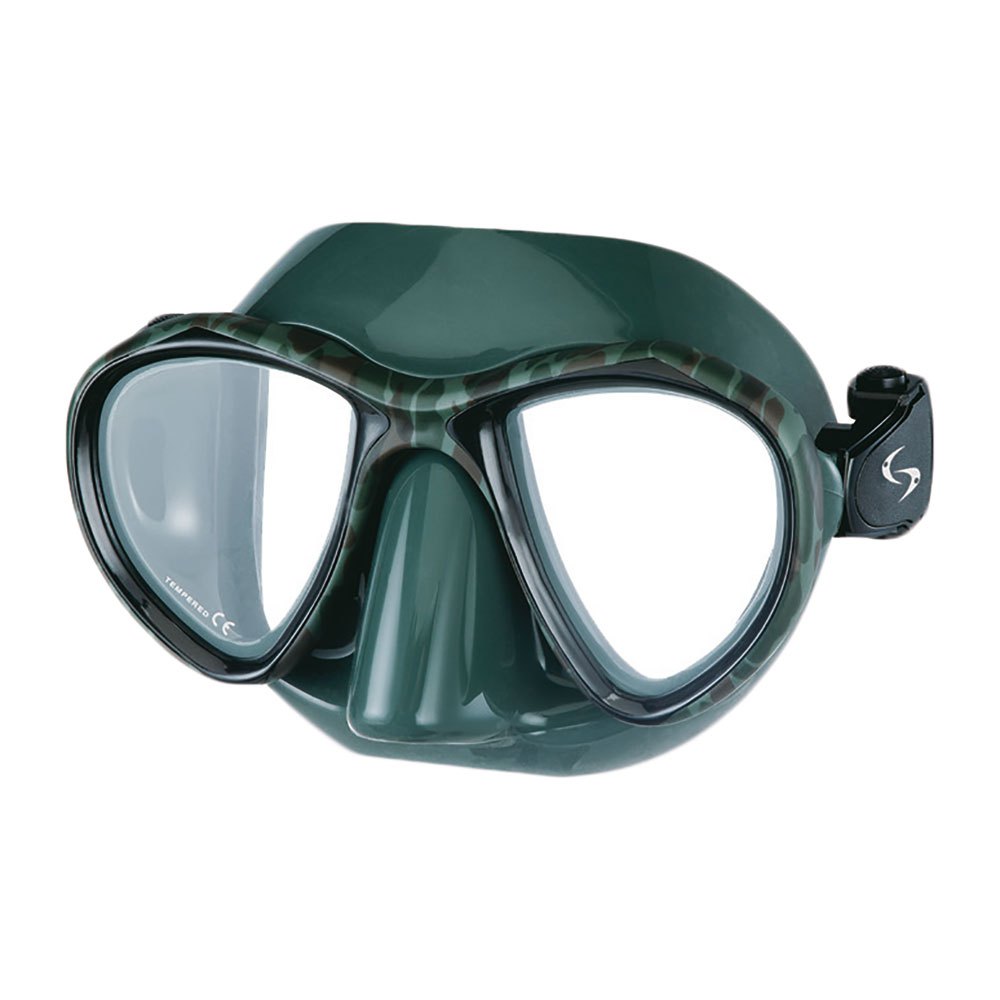 Spetton Syncro Spearfishing Mask Grün von Spetton