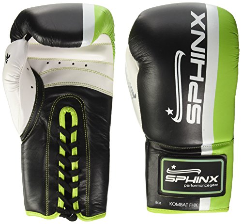 Sphinx Gear Pro-Fight Kombat Fhx Boxhandschuh Unisex Erwachsene, Unisex, SGL1-13, Schwarz, 08 oz Sphinx Gear Pro-Fight Kombat Fhx Boxhandschuh Unisex Erwachsene, Unisex, SGL1-13, Schwarz, 08 oz von Sphinx Gear