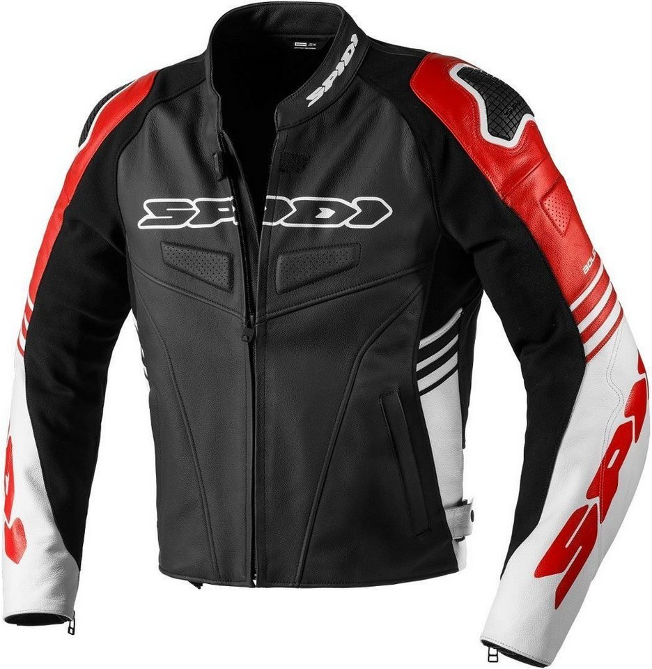 SpiDi Motorradjacke Track Warrior Motorrad Lederjacke SpiDi Motorradjacke Track Warrior Motorrad Lederjacke von SpiDi