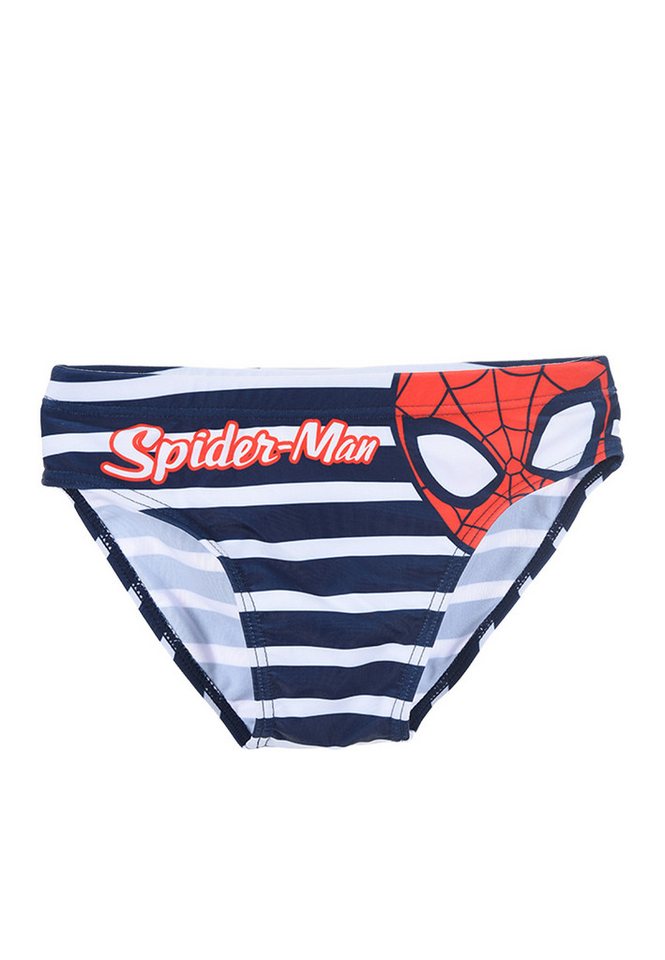 Spiderman Badehose Marvel Badehose Badeslip Blau Spiderman Badehose Marvel Badehose Badeslip Blau von Spiderman