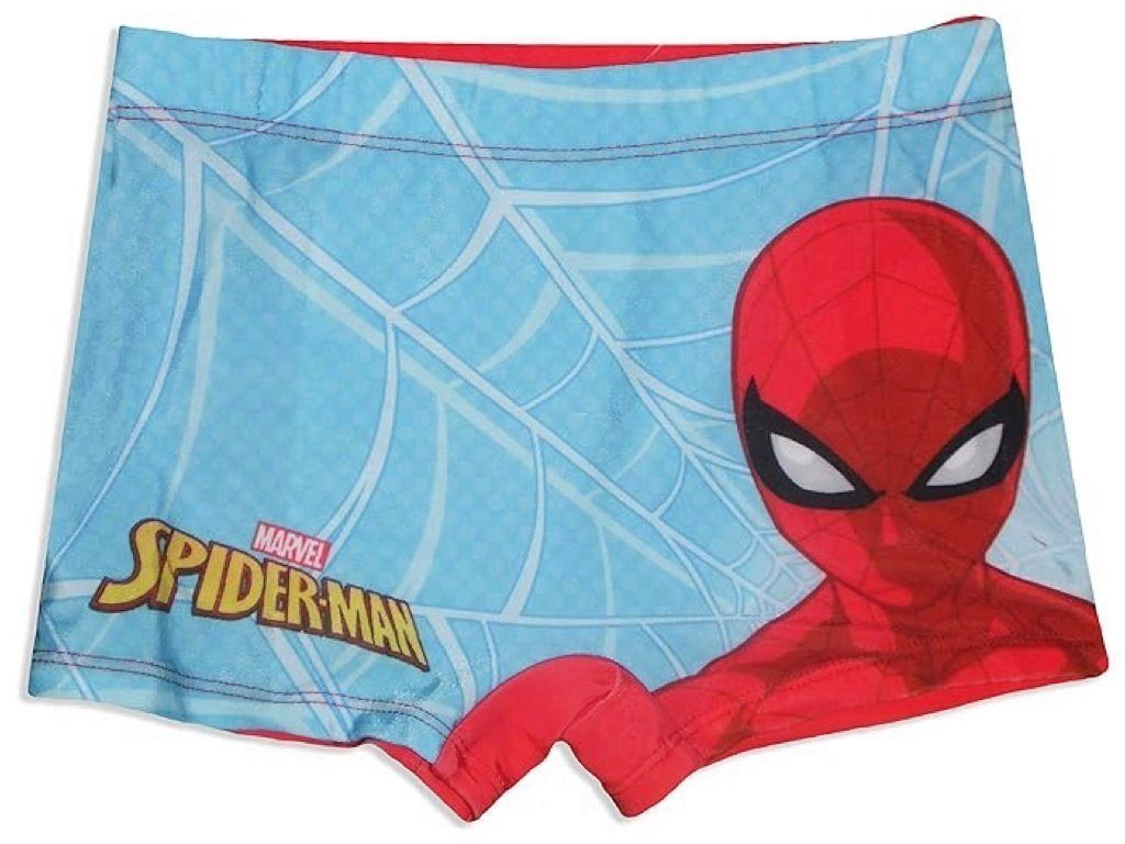 Spiderman Boxer-Badehose MARVEL Badehose Marvel Spiderman Badehose Badeshorts Gr. 104 bis 134 von Spiderman