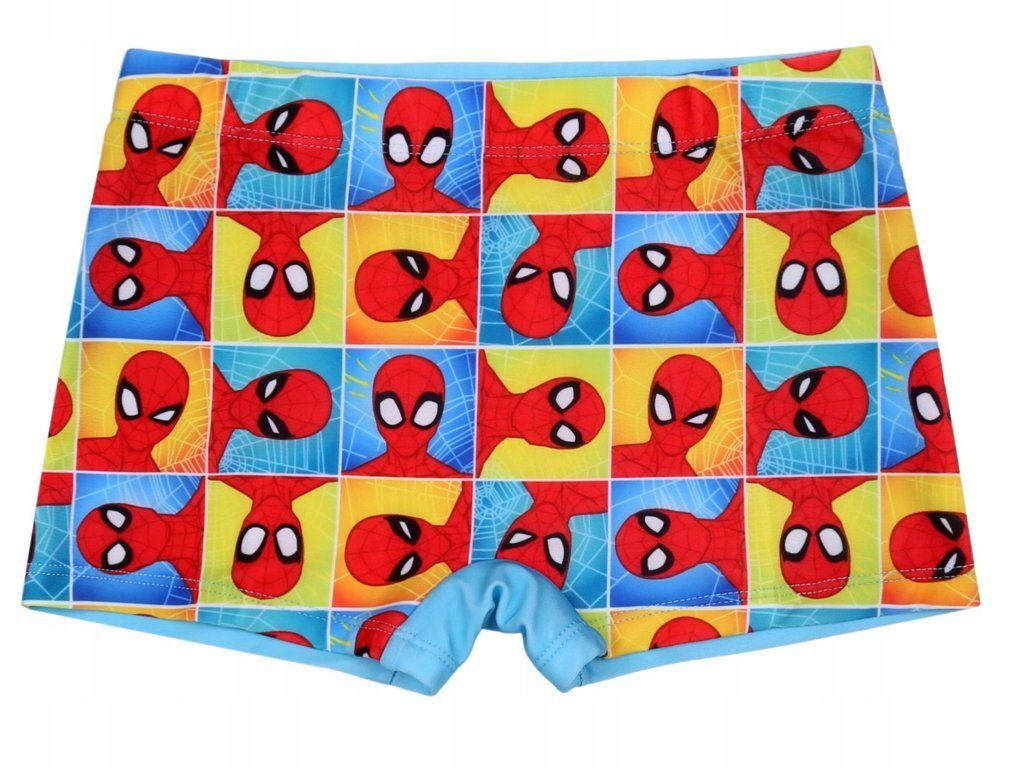 Spiderman Boxer-Badehose MARVEL Badehose Marvel Spiderman Badehose Badeshorts Gr. 104 bis 134 von Spiderman