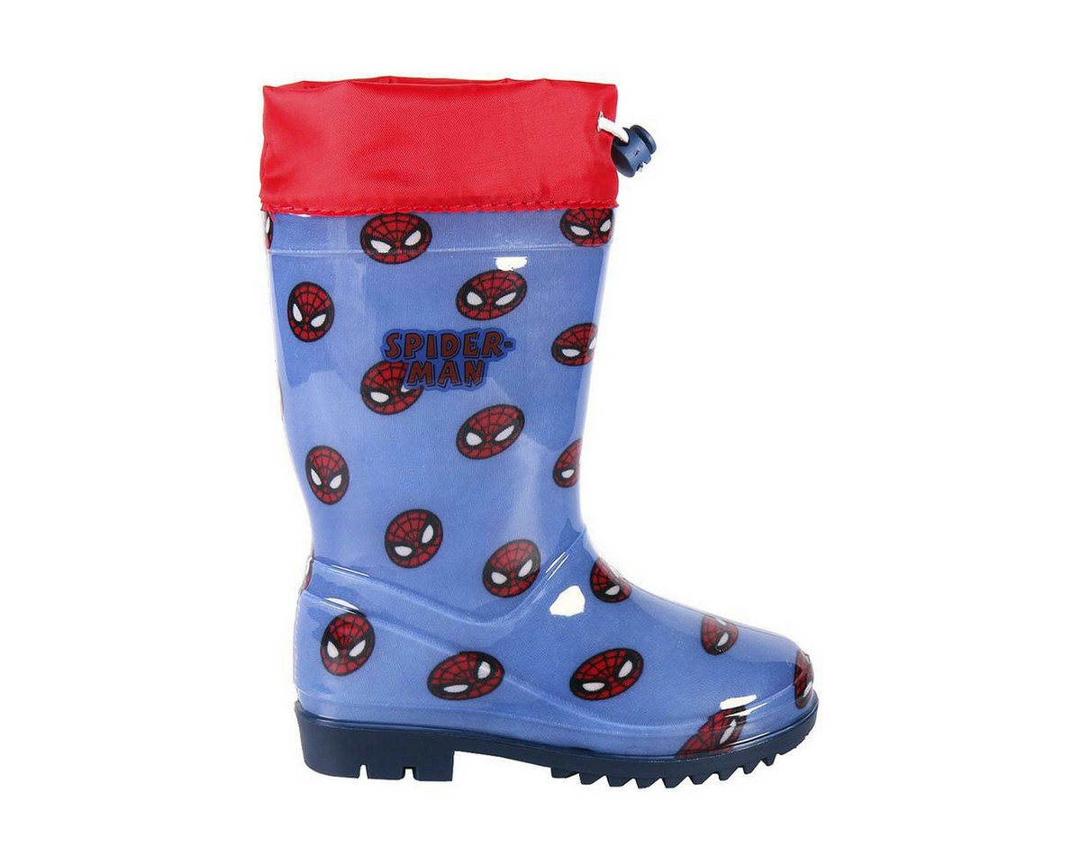 Spiderman Gummistiefel Kinder Gummistiefel Spider-Man Blau von Spiderman