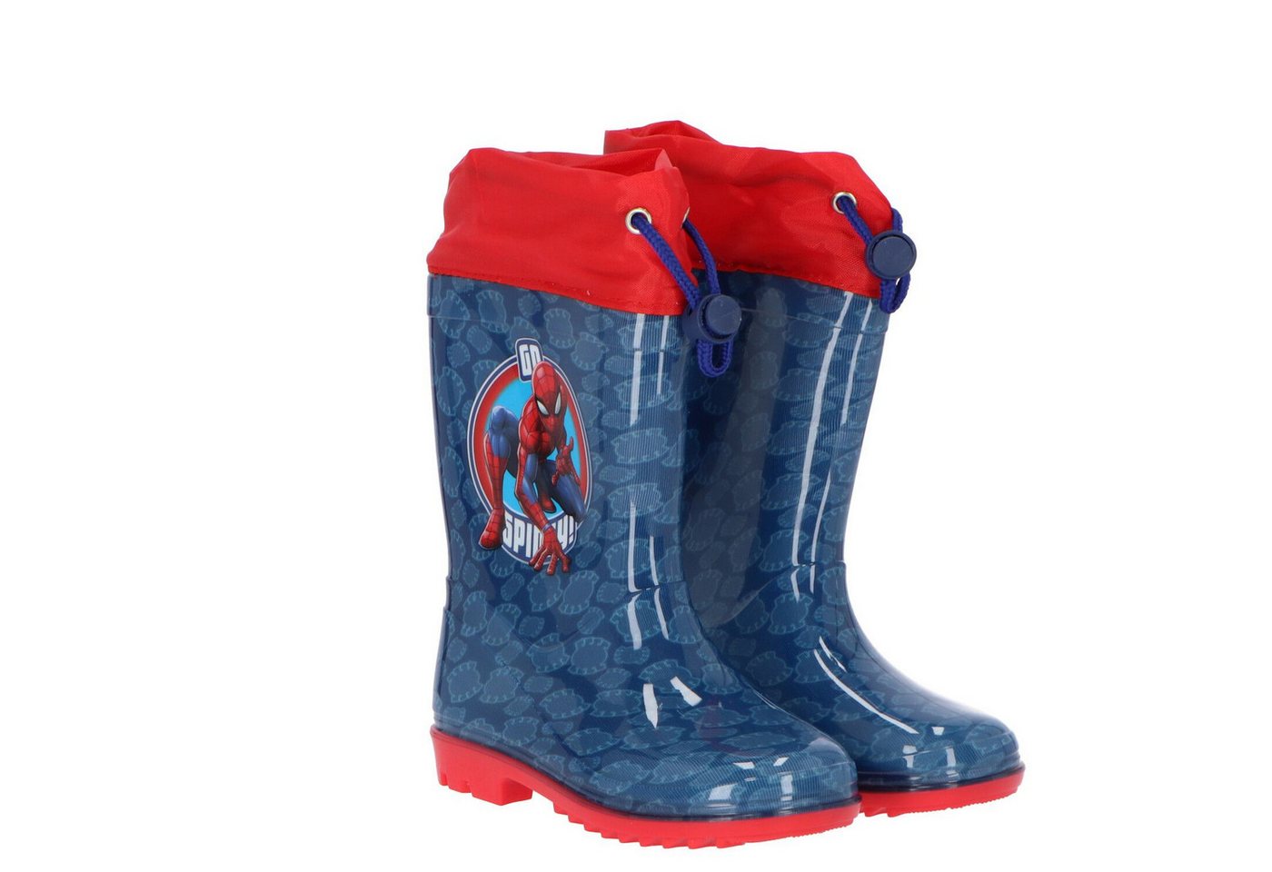 Spiderman Regenstiefel Wasserdichte Outdoor-Gummistiefel für Kinder Gummistiefel von Spiderman