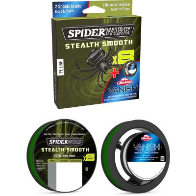 SpiderWire DUO Spool Ss8 150M Msgrn/Vanish 40M 0.15/0.40 von Spiderwire